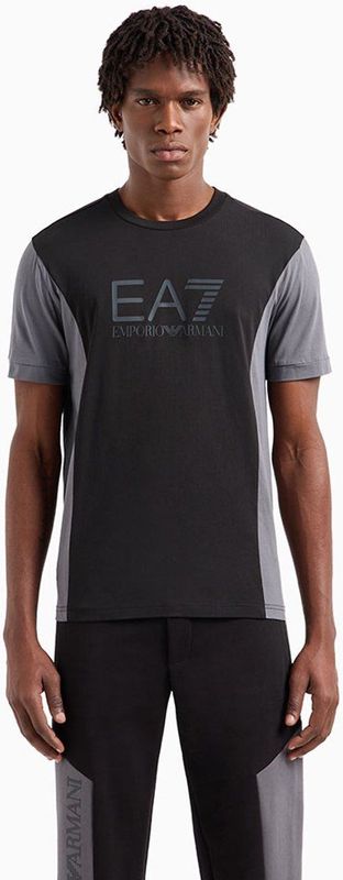 EA7 Emporio Armani - 6DPT23_PJVPZ - T-shirt - Zwart - Korte Mouwen