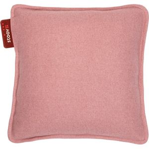 Stoov Warmtekussen | Ploov² Soft Pink | Duurzaam & Draadloos | Infrarood warmtekussen | 45x45 cm | Plus batterij