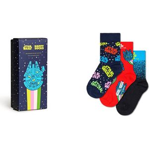 Happy Socks kids giftbox 3P sokken Star Wars multi (Star Wars)