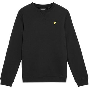 Lyle & Scott Brush Back Crew Neck Sweatshirt Truien & Vesten Jongens - Sweater - Hoodie - Vest- Zwart - Maat 134/140