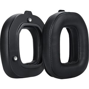 Vervangende Oorkussens voor Logitech G Astro A50 Gen 4 Hoofdtelefoon van MMOBIEL – Memory Foam en Protein PU Koptelefoon Oorkussens - Noise Isolation Hoofdtelefoon Earpads – Zwart