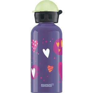 SIGG Glow Heartballoons 0.4L paars