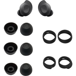 JGS Premium - Siliconen oordopjes voor draadloze oortjes - 3 paar, maat S/M/L met oorvleugels