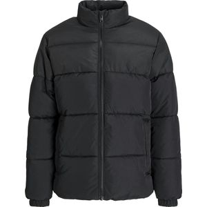 Jack & Jones - JJMAZE PUFFER COLLAR JNR - Gewatteerde Jas - Zwart