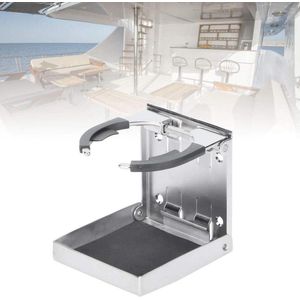 Drankhouder - Opvouwbaar - Roestvrij Staal - Voor Auto Boot Camper Vrachtwagen