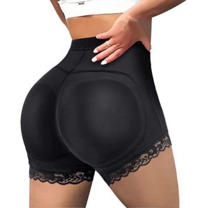 Butt lifter - slipje met vulling - Corrigerend Ondergoed Dames - Tummy control - Shapewear voor billen -Buttlifter - volle billen -Zwart / Maat L