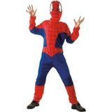 Spinnenheld Spiderman pakje kostuum maat M - 120/130