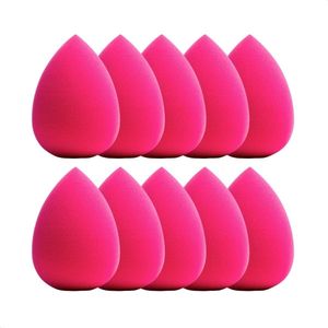 LYVION Make-up spons – Roze – Set van 10 – Latexvrij – Herbruikbaar – Beauty blender – Geschikt voor foundation, concealer en poeder