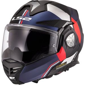 LS2 FF901 Advant X systeemhelm Ultra blauw rood XXXL