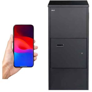 Lexium Pakketbox buiten - Brievenbus pakketbox - Pakketbrievenbus - Pakketkast - Bezorgbox - Parcelsafe - Tuin - Bezorging - Veilige pakketbox
