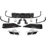 Achterbumper diffuser voor VW Arteon R-line - vanaf 2020