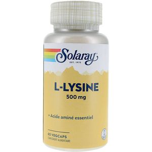 Solaray L-Lysine 500 mg 60 Vegecaps