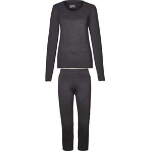 Killtec dames thermo ski-set Phylin zwart melange - maat 42