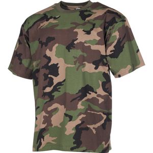 MFH - US T-Shirt - korte mouw - M 97 SK camo - 170 g/m² - MAAT S