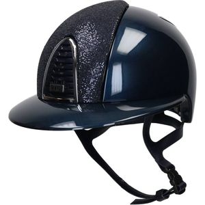 Kep Italia Veiligheidshelm Kep Italia Cromo 2.0 Shine Voorzijde Glitter Polo Donkerblauw