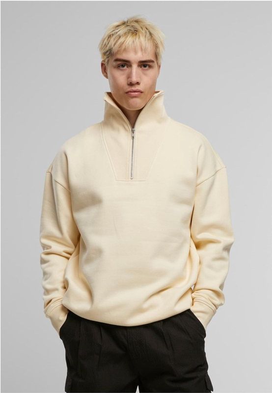 Urban Classics - Sweater - Beige - Oversized Pasvorm - Lange Mouwen