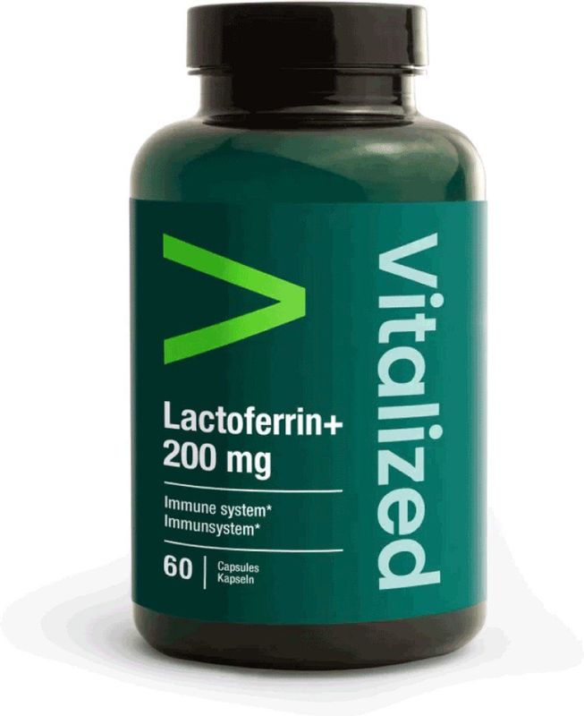 Vitalized - Lactoferrine+ - 200 mg - Biotis® Lactoferrine - Camu Camu Vitamine C