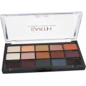 Makeup Revolution MySign Pressed And Baked Oogschaduw Palette - Earthsign