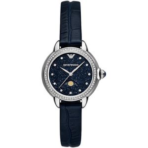 Emporio Armani AR11629 Dames Horloge - Zilverkleurig