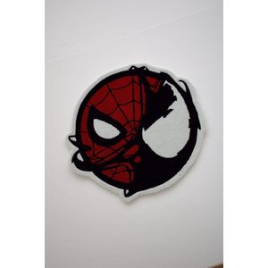 Spiderman vs venom Handgemaakt Unfold tapijt, kamer, cadeau, Pasen