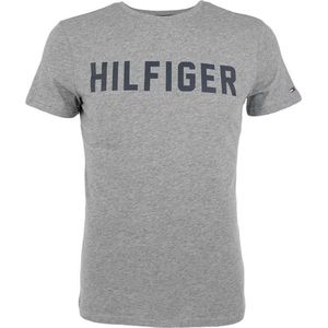 Tommy Hilfiger Herren Korte Mouw Pyjama T-shirt Grijs S Man