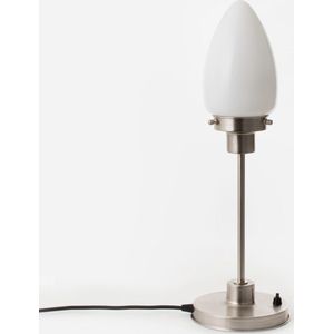 Art Deco Trade - Slanke Tafellamp Menhir Small 20's MatNikkel