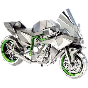 Metal Earth Modelbouw 3D Motorfiets Kawasaki Ninja H2R - Metaal