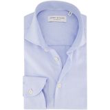 John Miller - Overhemd - Lichtblauw - Geprint - Strijkvrij
