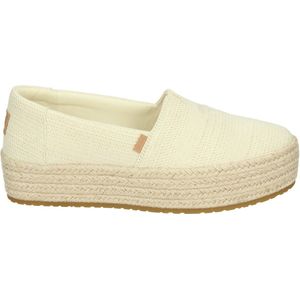 TOMS Shoes VALENCIA - Instappers - Kleur: Wit/beige - Maat: 36