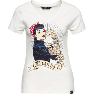 Queen Kerosin - We can do it Top - S - Wit