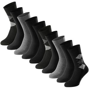 Schiesser Heren sokken 10 pack Bluebird