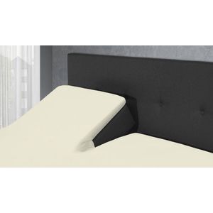 The Luxury Home Collection Split Topper - 160x200/210 cm - Creme