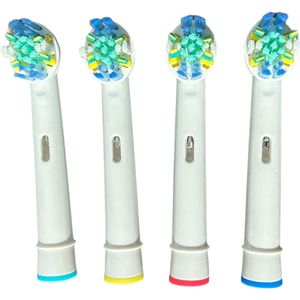 Opzetborstels Floss Action passend op Oral-B 4 stuks