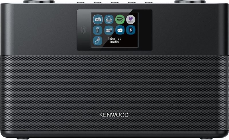 Kenwood CR-ST120S – Smart Radio met DAB+, Internetradio & Bluetooth - Zwart
