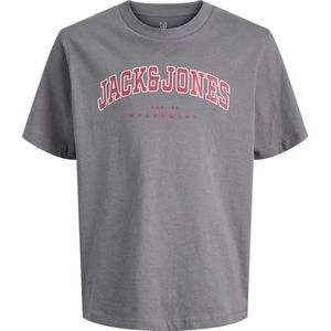 JACK&JONES - JJECALEB VARSITY TEE SS O-NECK NOOS JNR - Jongens - T-shirts