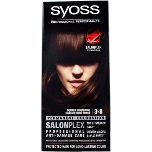 Syoss - Haarverf - 3_8 - Donker Goudbruin - 115ml
