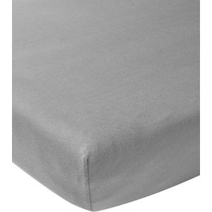 Meyco Home Uni hoeslaken tweepersoons - grey - 140x200cm