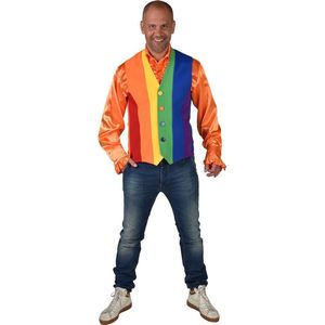 Magic Design Vest Rainbow Polyester Maat Xs/s