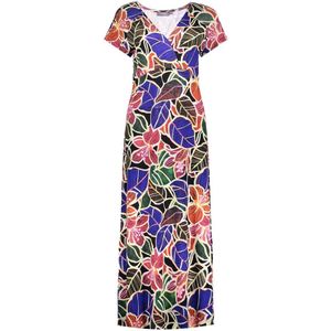 Geisha Jurk Jurk Allover Printed 37382 60 Jane Purple/green Dames Maat - XS