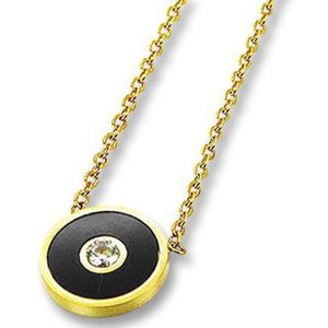 Amanto Ketting Efia Gold - 316L Staal PVD - ∅12mm - 48cm