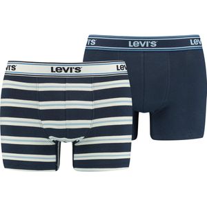 Levi's - Men Sporty Stripe Boxer 2-pack - Navy
