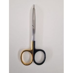 Benelux Surgical Instruments / Stevens schaar 13cm gebogen super cut TC