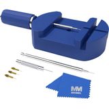 MMOBIEL Horlogeband Inkorter/Inkortset – Reparatieset Incl. Stalen Pons, 3 Pinnen En Veerdrukker