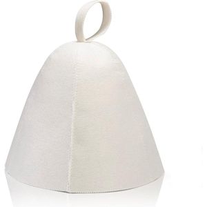 Vilten saunahoed - Douchemuts en badmuts voor sauna - Unisex hoofdbescherming