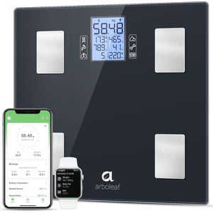 Digitale Lichaamsvetweegschaal met App en Lichaamsanalyse