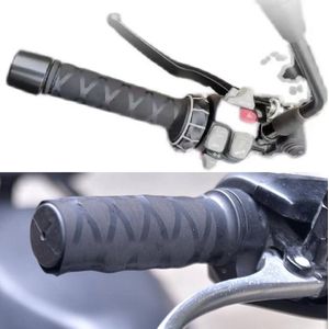 antislip Handvat Sleeves I Voor Fiets, Motor & Scooter Handels I Handvatten I Extra Grip I 12 x 3 CM / Rekbaar I Universeel I Zwart
