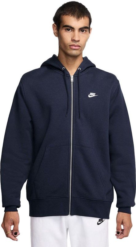 Nike - Club Fleece - Hoodie - Blauw-multicolour