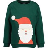 BLUE SEVEN - Sweatshirt - Donkergroen - Rood - Zwart - Wit