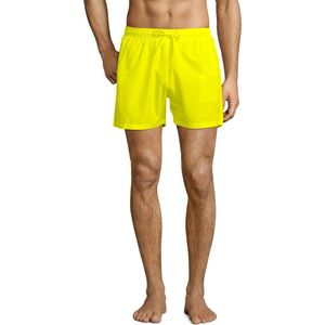 SOLS Heren Sandy Beach Shorts (Neon geel) Maat L