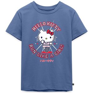 Hello Kitty Run Like A Girl Premium T Shirt Kinderen